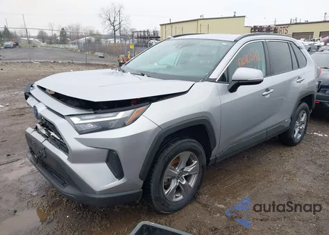 2022 Toyota Rav4 Hybrid Xle from USA, damaged, VIN 4T3RWRFVXNU051425
